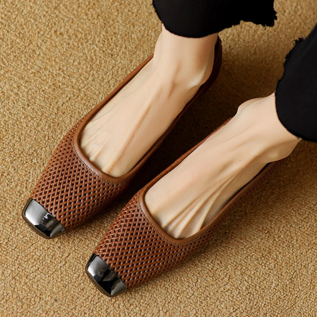 Portovenere Collection Leather Flats