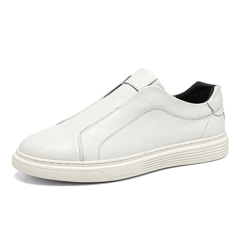 Ventoro Genuine Leather Slip-Ons