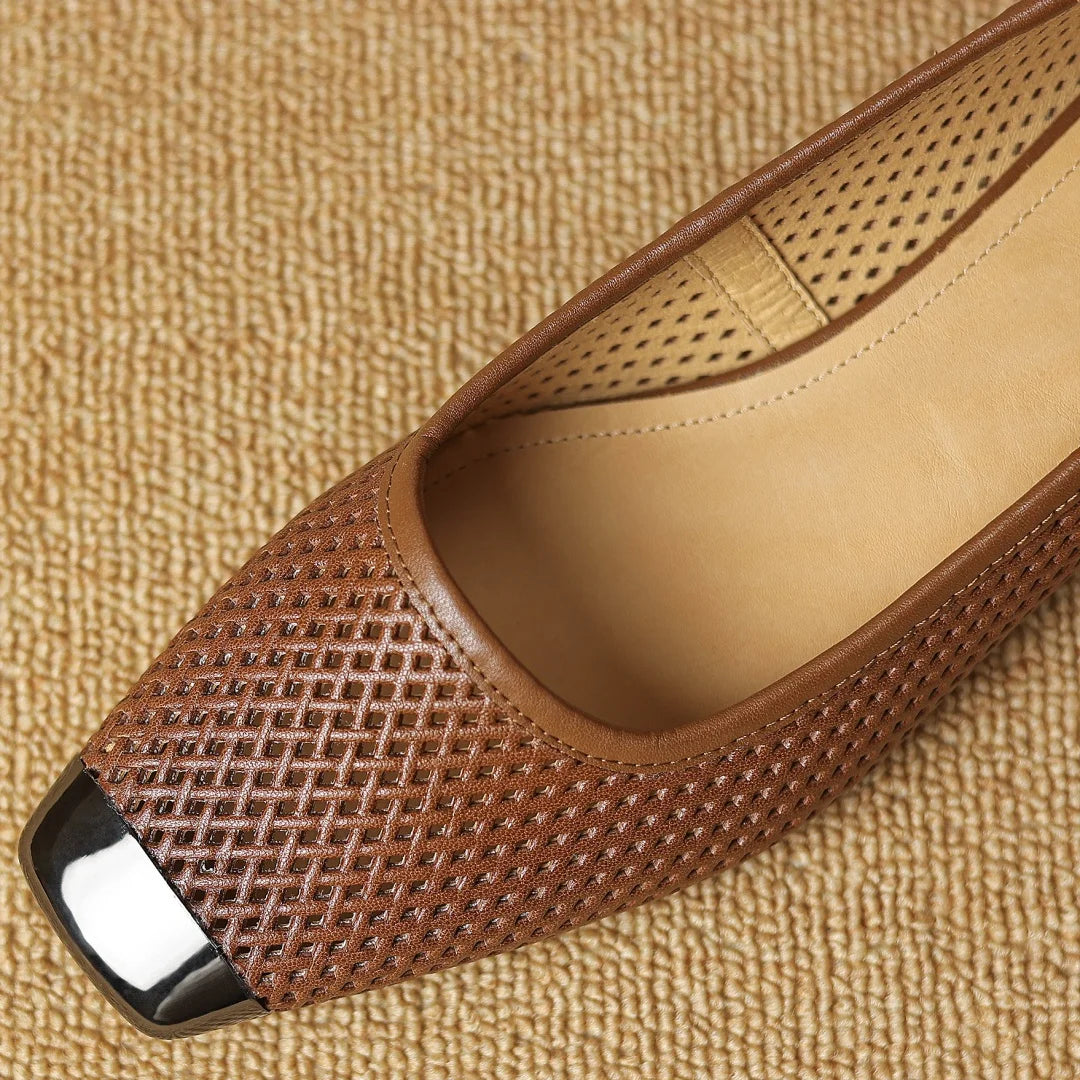 Portovenere Collection Leather Flats