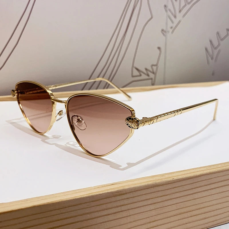 Capri Vintage Metal Sunglasses