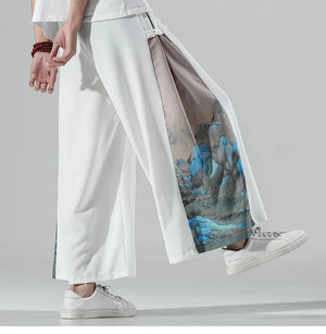 Utamaro Wide-Leg Pants