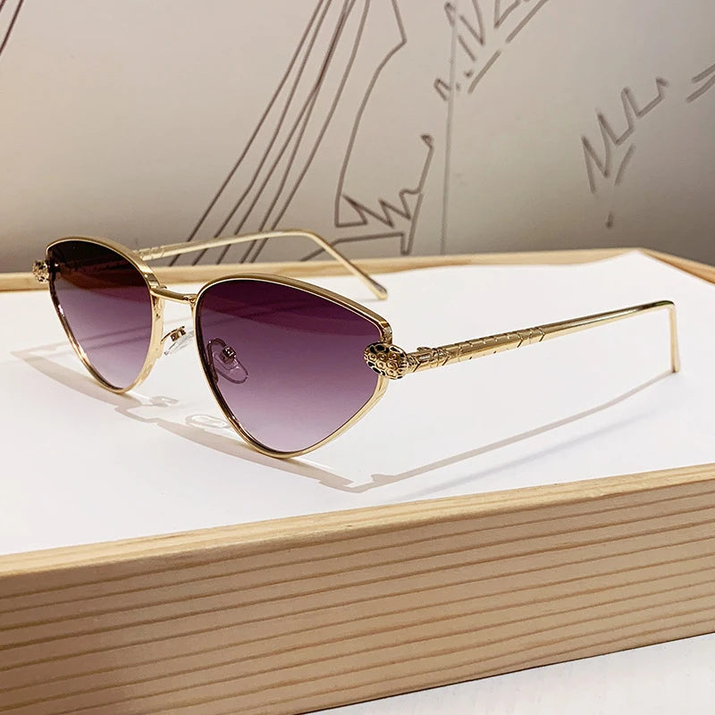 Capri Vintage Metal Sunglasses