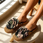 Dahlia Vintage Woven Slippers