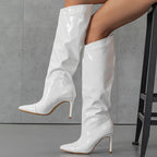 Fer-de-Lance Glacé Stiletto Boots