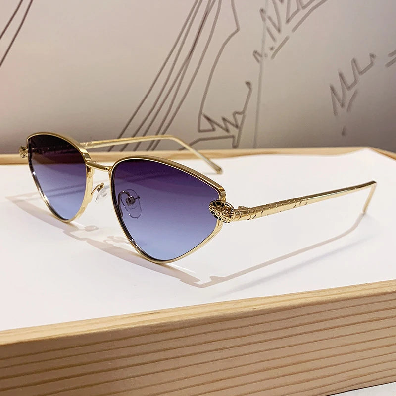 Capri Vintage Metal Sunglasses