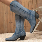 Dakota Western Denim Boots