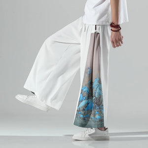 Utamaro Wide-Leg Pants