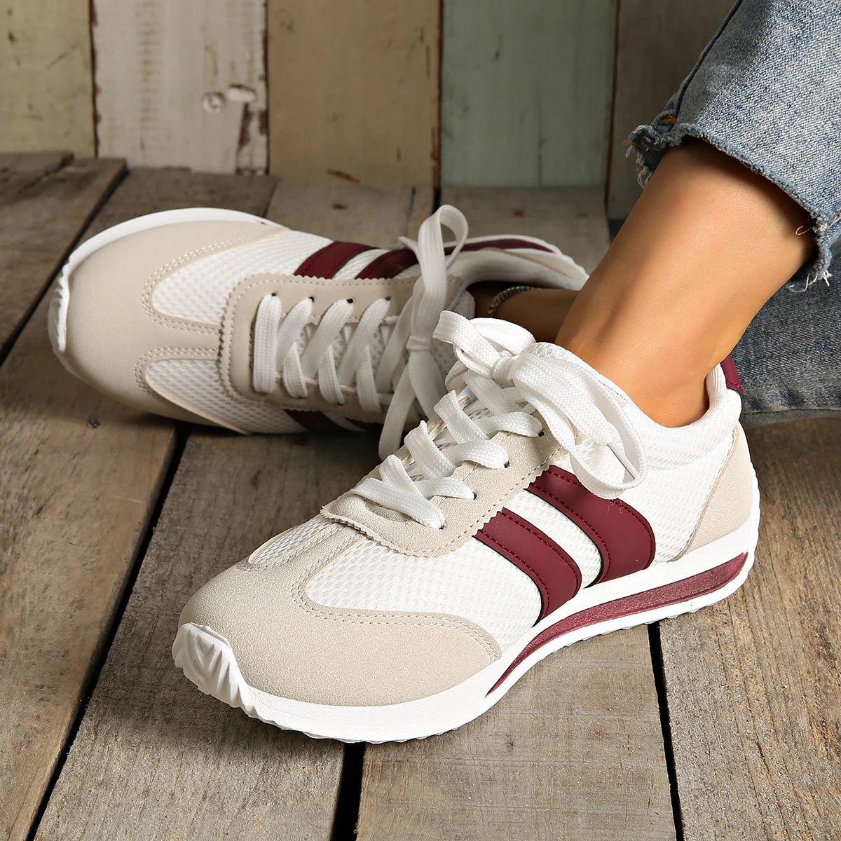 Solea Casual Sneakers With Active-Mesh