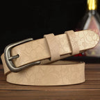 Villandry Floral Leather Belt