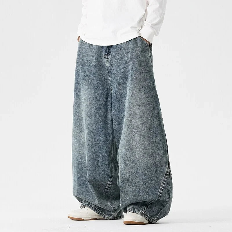 Lenox Denim Wide-Leg Pants