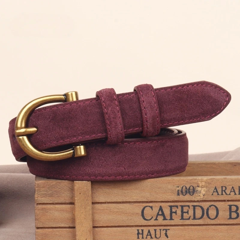 Sonoma Suede Leather Belt
