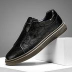 Ventoro Genuine Leather Slip-Ons