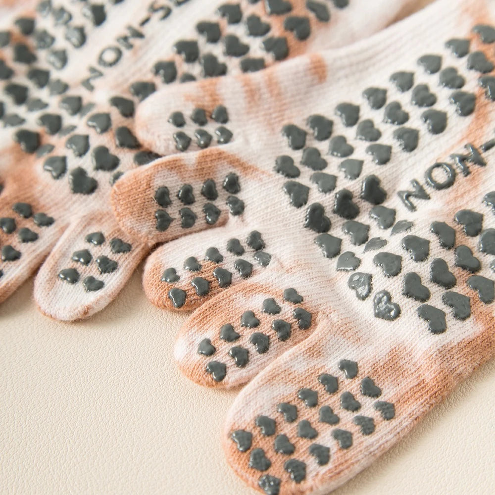 Aura Balance Yoga Grip Cotton Socks