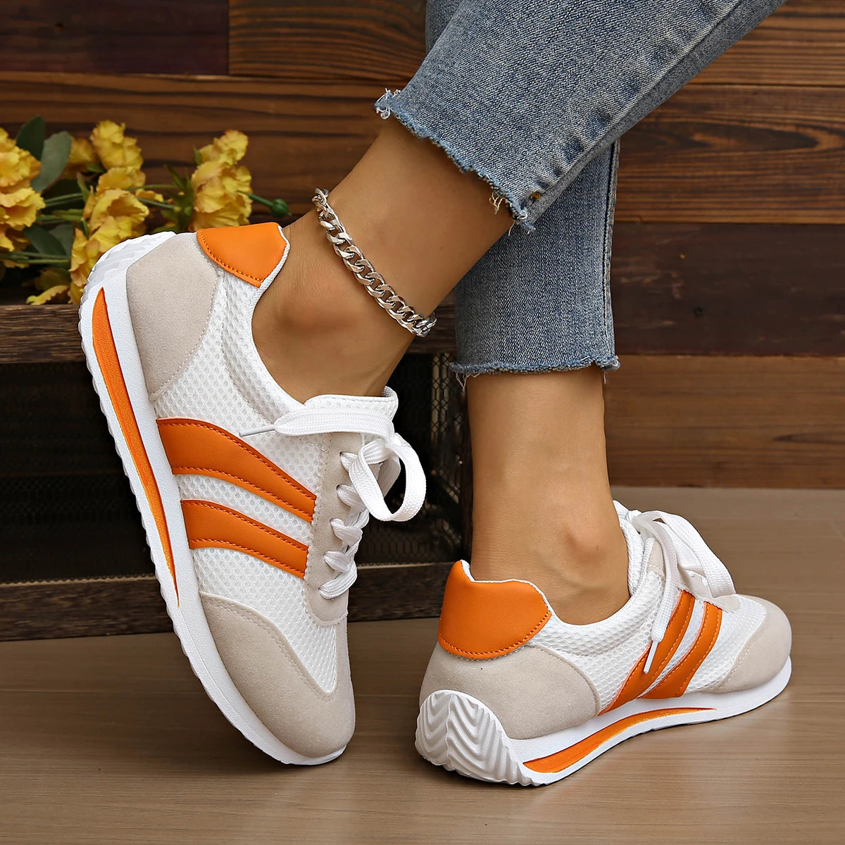 Solea Casual Sneakers With Active-Mesh