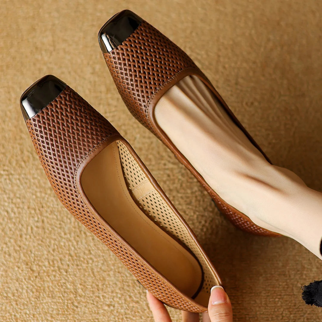 Portovenere Collection Leather Flats