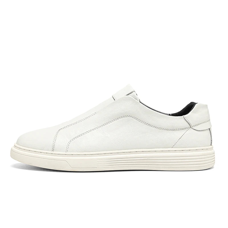 Ventoro Genuine Leather Slip-Ons