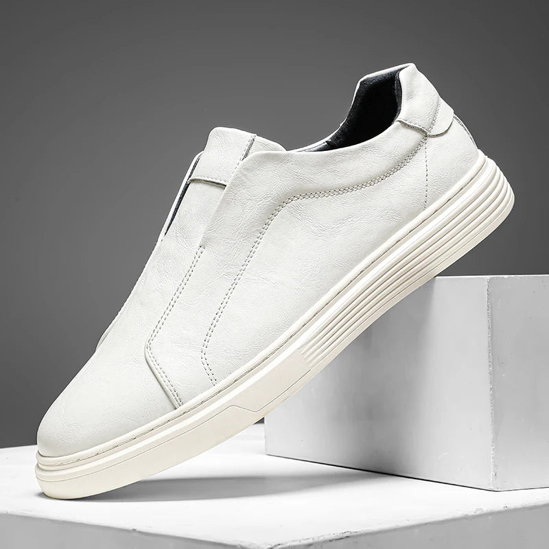 Ventoro Genuine Leather Slip-Ons
