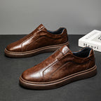 Ventoro Genuine Leather Slip-Ons