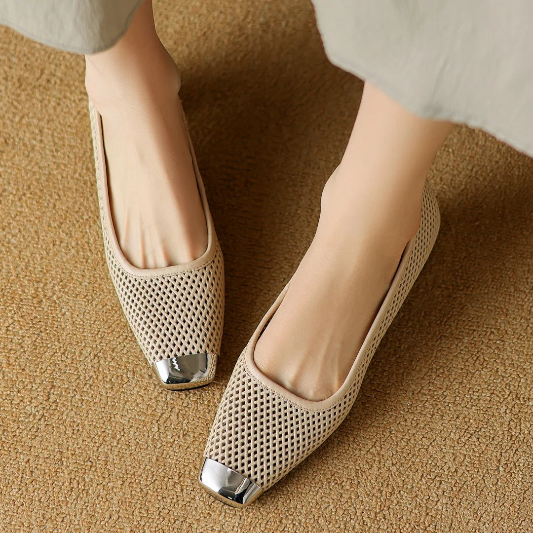 Portovenere Collection Leather Flats